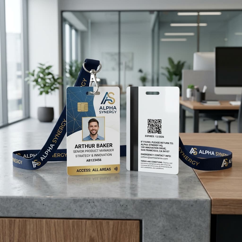 Branded Satin Lanyards & Badges
