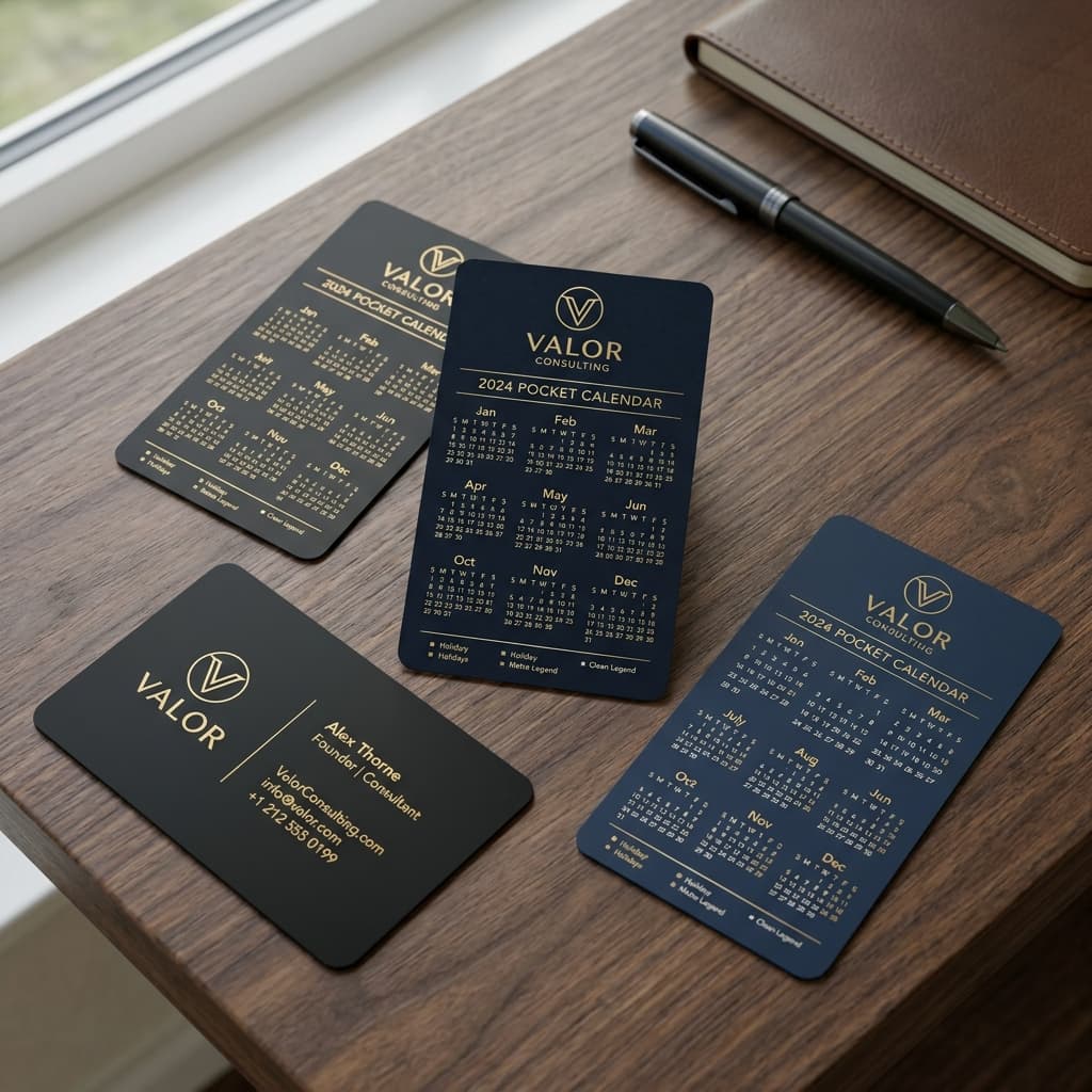 Pocket Calendars & Promo Cards