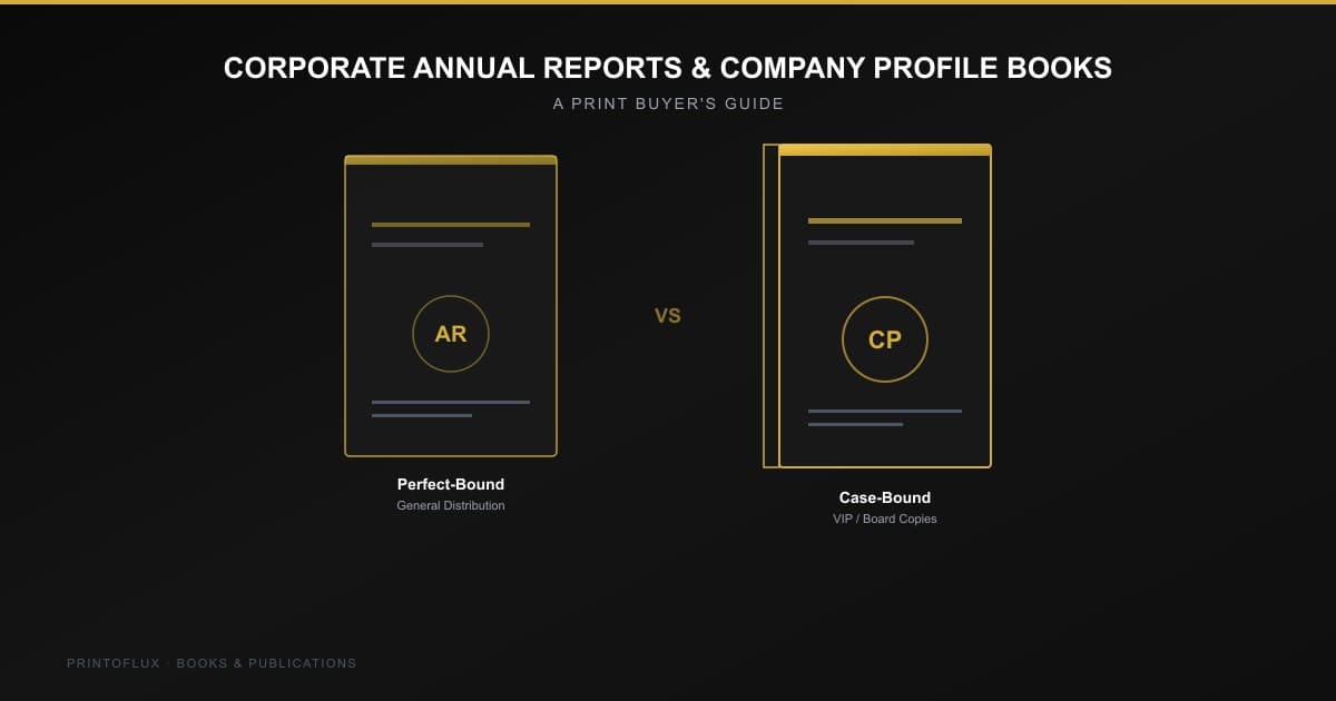 Corporate Annual Reports & Company Profile Books: A Print Buyer's Guide